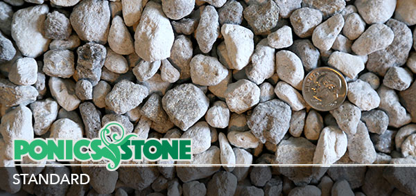 Ponics Stone™ Standard soilless grow media