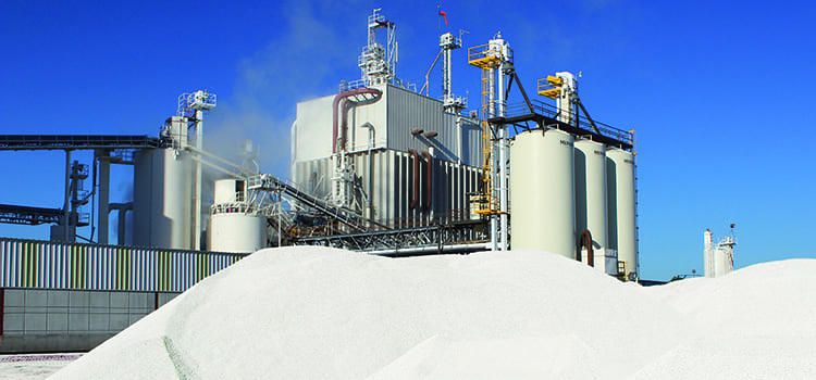 North view of Hess Pumice processing plant 2